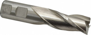 7/8" 3-Flute High Speed Steel Square End Mill - Cleveland C39657