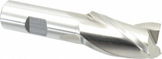 1" 3-Flute High Speed Steel Square End Mill - Cleveland C39659