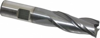 11/16" 3-Flute High Speed Steel Square End Mill, TiCN - Cleveland C39716