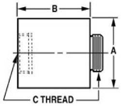 Threaded Mount Extension Boring Head - Criterion CB2000-IA4000