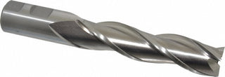 1" 3-Flute High Speed Steel Square End Mill - Cleveland C39745