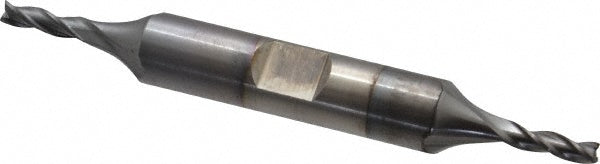1/8" 3-Flute High Speed Steel Square End Mill, TiCN - Cleveland C39617