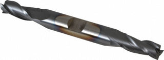 5/16" 3-Flute High Speed Steel Square End Mill, TiCN - Cleveland C39623