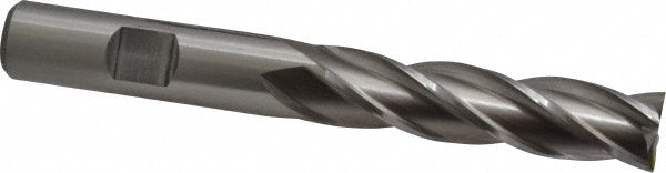 1/2" 4-Flute High Speed Steel Square End Mill - Cleveland C41335