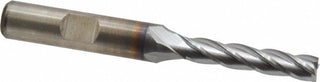 1/4" 4-Flute High Speed Steel Square End Mill, TiCN - Cleveland C33408