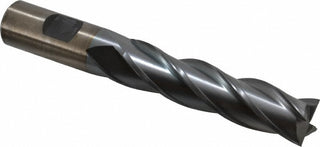 3/4" 4-Flute High Speed Steel Square End Mill, TiCN - Cleveland C33418