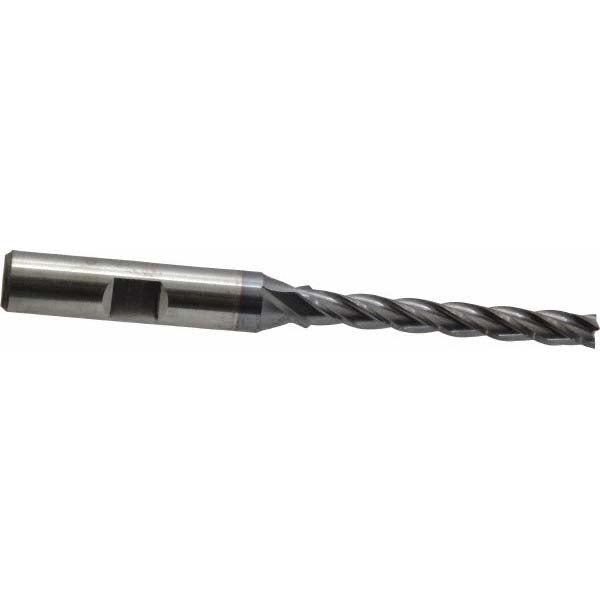 7/32" 4-Flute High Speed Steel Square End Mill, TiCN - Cleveland C33458
