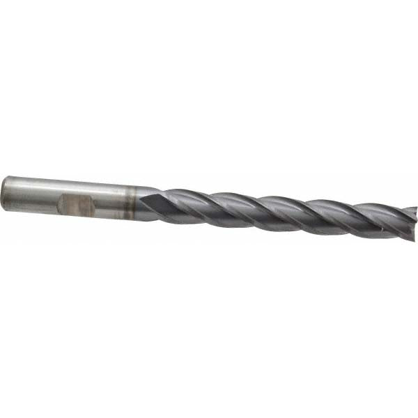 3/8" 4-Flute High Speed Steel Square End Mill, TiCN - Cleveland C33463