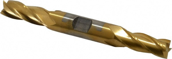 7/16" 4-Flute Cobalt Square End Mill, TiN - Cleveland C32961