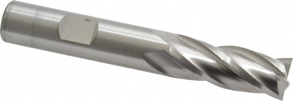 1/2" 4-Flute Cobalt Square End Mill - Cleveland C42699