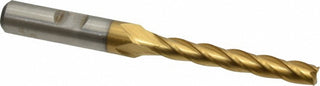 1/4" 4-Flute Cobalt Square End Mill, TiN - Cleveland C32700