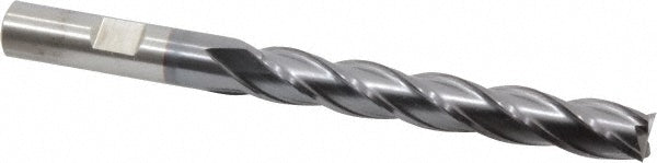 3/8" 4-Flute Cobalt Square End Mill, TiCN - Cleveland C32722