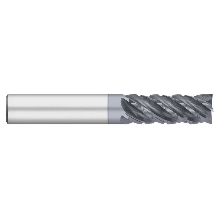 1/2" 5-Flute Solid Carbide Square End Mill, ALCRO-MAX - Titan USA TC13276