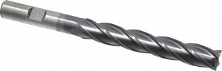 7/16" 4-Flute Cobalt Square End Mill, TiCN - Cleveland C32724