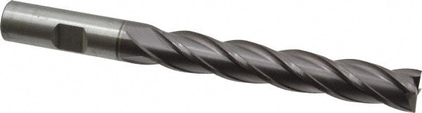 1/2" 4-Flute Cobalt Square End Mill, TiCN - Cleveland C32726