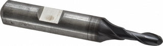 3/16" 2-Flute Cobalt Ball End Mill, TiCN - Cleveland C32750