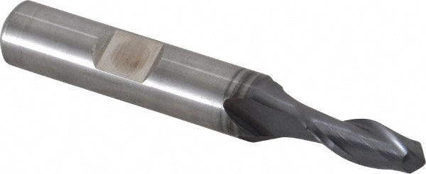 1/4" 2-Flute Cobalt Ball End Mill, TiCN - Cleveland C32751