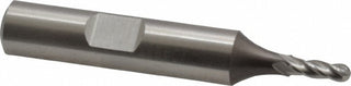1/8" 4-Flute Cobalt Ball End Mill - Cleveland C42778