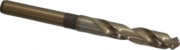 9/16" Cobalt Reduced Shank Drill Bit, Coated, 118° point - Chicago-Latrobe 53436