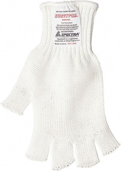 Small White Steelcore Cut & Abrasion-Resistant Gloves - MCR Safety 9349SD