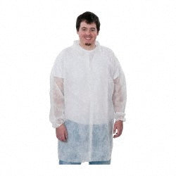 Medium Protective Garment - PRO-SAFE KM-LC0-WE-NW-MED-WHITE
