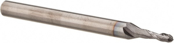 1/16" 2-Flute Solid Carbide Ball End Mill, TiCN - OSG 402-0625-BN08