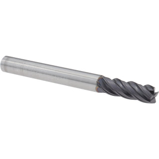 1/4" 4-Flute Solid Carbide Corner Radius End Mill, TX - SGS 36600