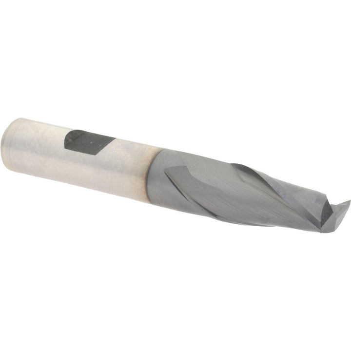 1/2" 2-Flute High Speed Steel Square End Mill, TiCN - Hertel EF99921292