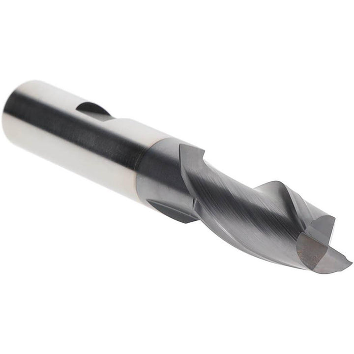 1/2" 2-Flute High Speed Steel Square End Mill, TiCN - Hertel E799921158