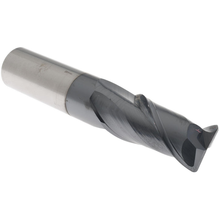 3/4" 2-Flute Solid Carbide Corner Radius End Mill, AlTiN - Accupro 12181555