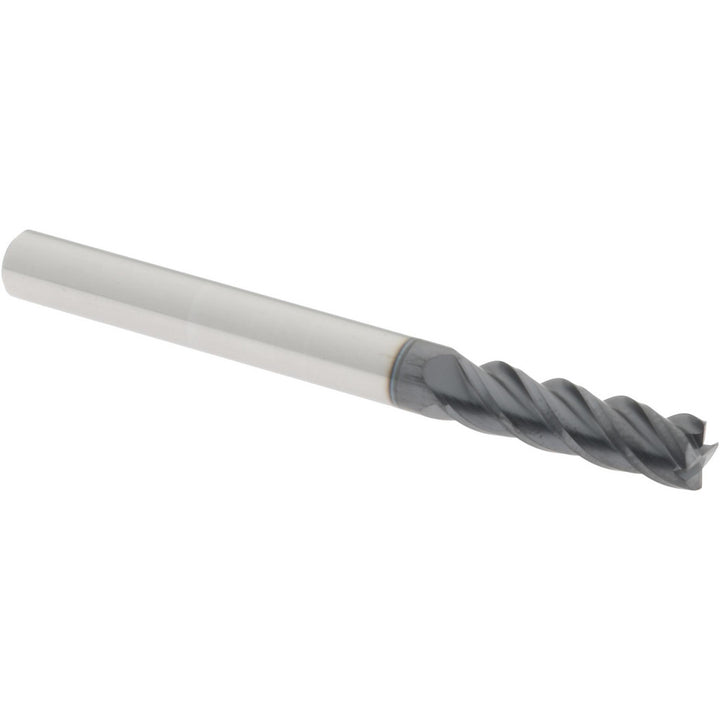 3/16" 4-Flute Solid Carbide Corner Radius End Mill, AlTiN - Accupro 12182427