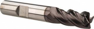 3/8" 4-Flute Solid Carbide Corner Radius End Mill, TX - SGS 36864