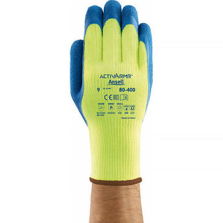 Lime Green; Blue General Purpose Gloves - Ansell 206423