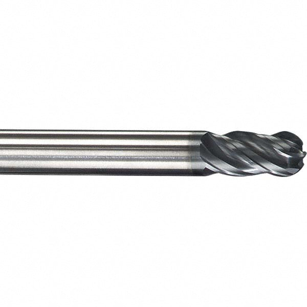 1" 4-Flute Solid Carbide Square End Mill, AlTiN - SGS 36538