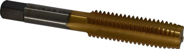 1/2-13 UNC High-Speed Steel Standard Tap, TiN - Kennametal 4130686