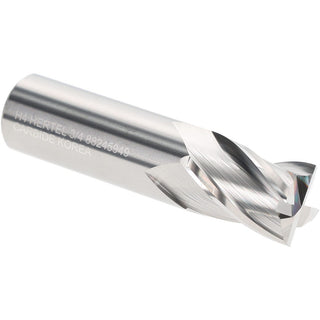 3/4" 4-Flute Solid Carbide Square End Mill - Hertel 750046