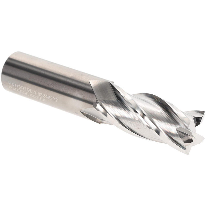 1" 4-Flute Solid Carbide Square End Mill - Hertel 750132