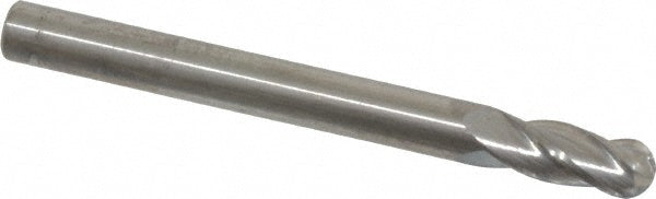 3/16" 4-Flute Solid Carbide Ball End Mill - Hertel E599924521
