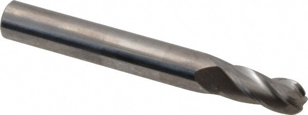 7/32" 4-Flute Solid Carbide Ball End Mill - Hertel E599924522