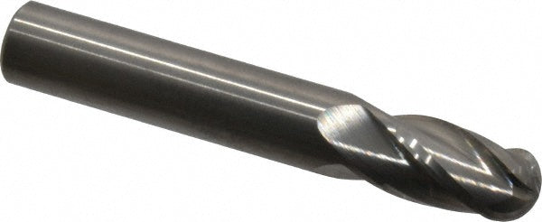 5/16" 4-Flute Solid Carbide Ball End Mill - Hertel E599924528