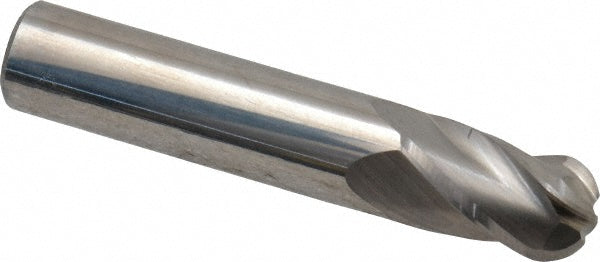 3/8" 4-Flute Solid Carbide Ball End Mill - Hertel E599924530