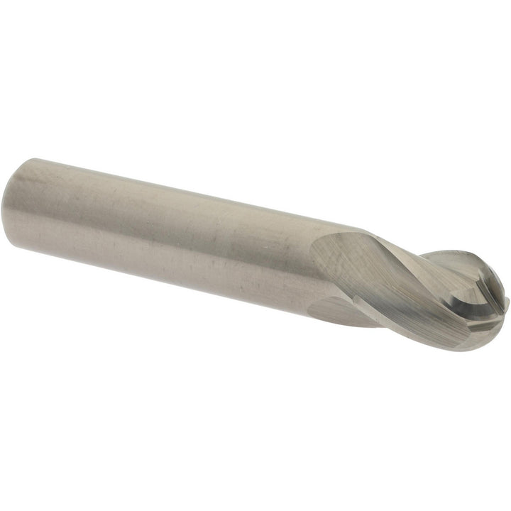7/16" 4-Flute Solid Carbide Ball End Mill - Hertel E599924531