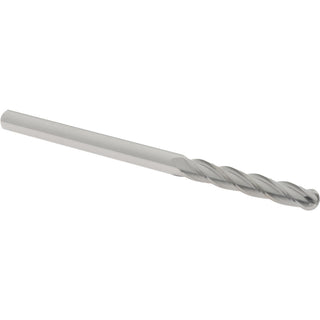 1/4" 4-Flute Solid Carbide Ball End Mill - Hertel E5062016
