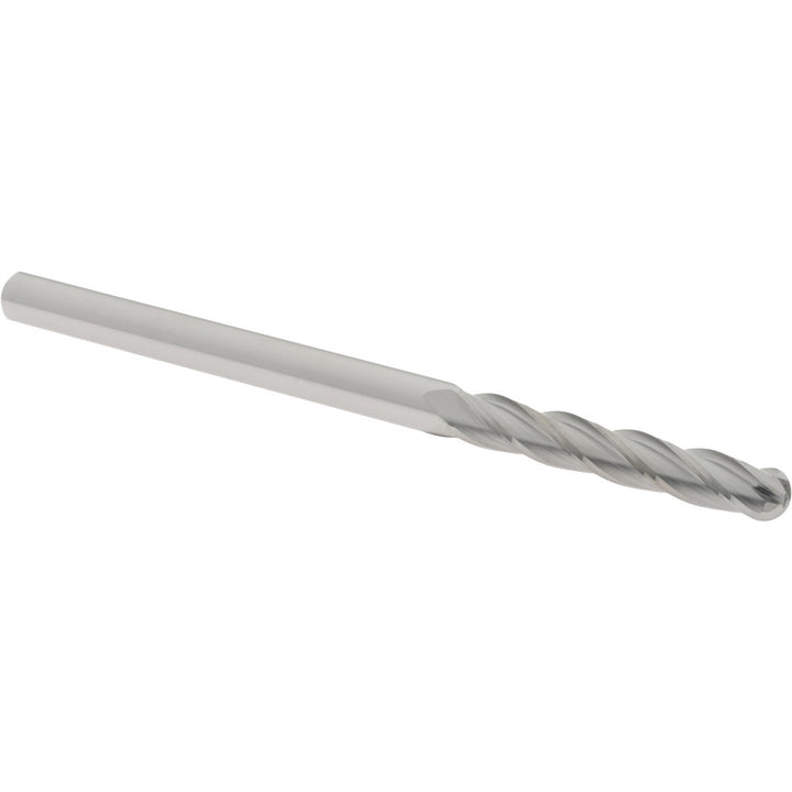 1/4" 4-Flute Solid Carbide Ball End Mill - Hertel E5062016