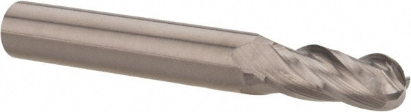 9/32" 4-Flute Solid Carbide Ball End Mill - Hertel E599924526