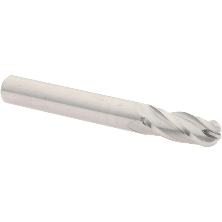 5/16" 4-Flute Solid Carbide Ball End Mill - Hertel E599924529