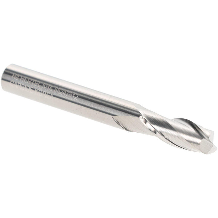 5/16" 2-Flute Solid Carbide Square End Mill - Hertel 750165
