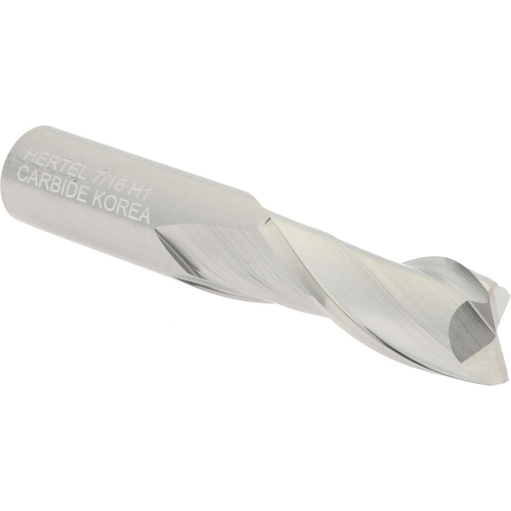 7/16" 2-Flute Solid Carbide Square End Mill - Hertel 750168
