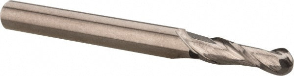 5/32" 2-Flute Solid Carbide Ball End Mill - Hertel E5249010