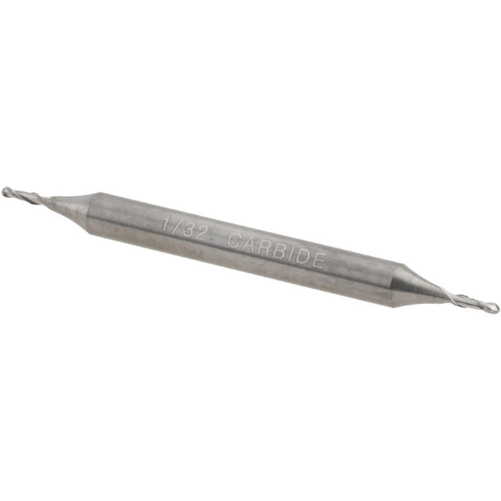 1/32" 2-Flute Solid Carbide Ball End Mill - Hertel E599924381